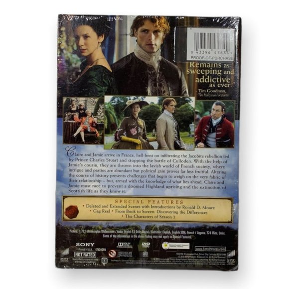 BOGO - SEALED - Outlander: Season Two [Import] DVD - Picture 3 of 4
